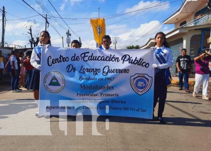 Foto: Colegio Lorenzo Guerrero celebra las fiestas patrias en Granada/TN8