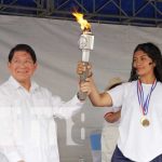 Foto: Nicaragua recibe Antorcha Centroamericana de la Libertad/TN8