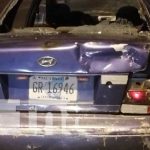 Hombre en estado grave luego de impactar contra un taxi en Granada Foto: Hombre en estado grave luego de impactar contra un taxi en Granada / TN8