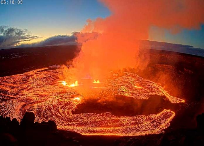 Impactantes imágenes de la erupción del Volcán Kilauea en Hawái