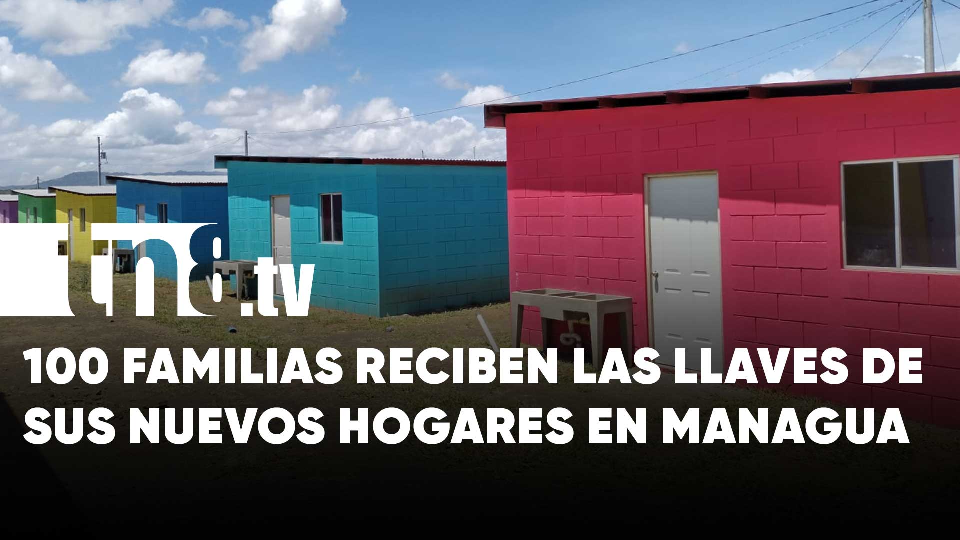 Familias reciben llaves de sus viviendas en "Camino del Río" Managua ...