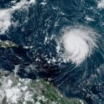 Foto: Huracán Lee y Tormenta Margot: Doble Amenaza en el Caribe y el Atlántico / Cortesía
