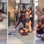 «Que cobarde» un hombre golpea a 2 mujeres en Estados Unidos Foto: Agresión en Estados Unidos /cortesía