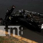 Fatídico accidente cobra la vida de un motociclista en la carretera a Masaya Foto: Fatídico accidente cobra la vida de un motociclista en la carretera a Masaya/TN8