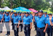 Realizan ascensos en grados policiales en Granada y Matagalpa Foto: Realizan ascensos en grados policiales en Granada y Matagalpa/TN8