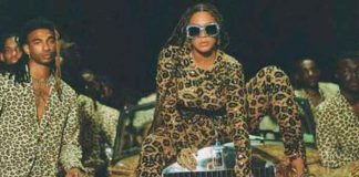 Foto: Bailarines protegen a Beyoncé de una fans que intento tirarle un objeto/ Cortesía
