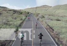 Atletas participaron de Ciclismo de Montaña en el Parque Nacional Volcán Masaya Foto: Atletas participaron de Ciclismo de Montaña en el Parque Nacional Volcán Masaya/TN8