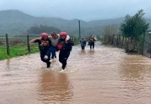 11 mil personas son evacuadas por las desastrosas lluvias en Chile 11 mil personas son evacuadas por las desastrosas lluvias en Chile