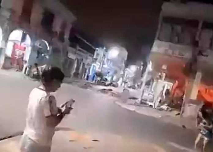 1 Tremenda explosión en el Centro de Jipijapa deja tres personas heridas