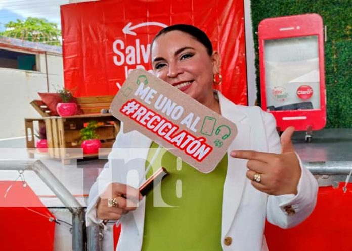 Foto: ¡Claro Nicaragua inicia jornada de reciclaje de desechos electrónicos!/TN8