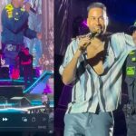 ¡Épico! Agente Policial y Romeo Santos comparten escenario en Medellín Foto: ¡Épico! Agente Policial y Romeo Santos comparten escenario en Medellín/Cortesía