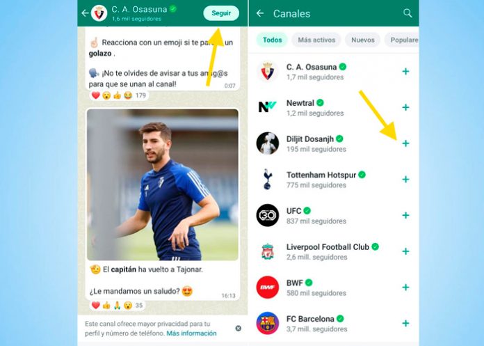 1 Acá te explicamos cómo suscribirte y crear canales en WhatsApp