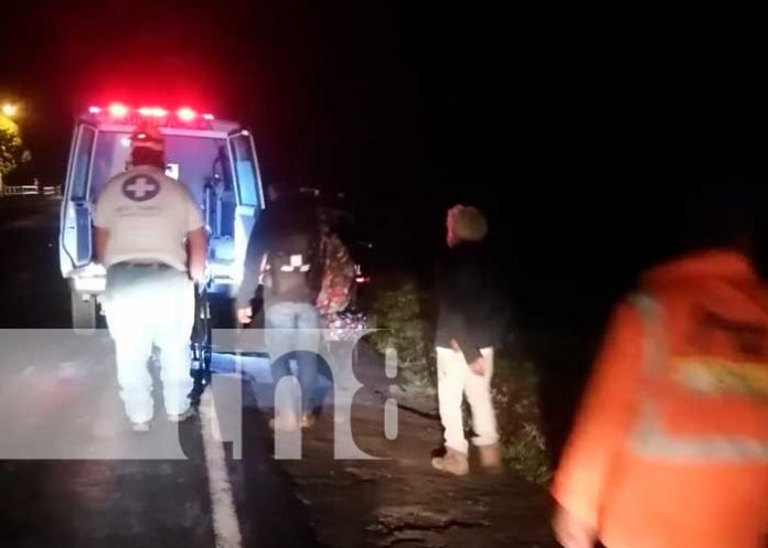 Un perro mandó al hospital a un motorizado en Diriomo