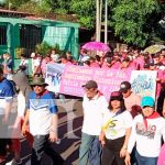 Foto: Nicaragüenses se unen en una caminata patriótica para concluir el mes de septiembre/TN8
