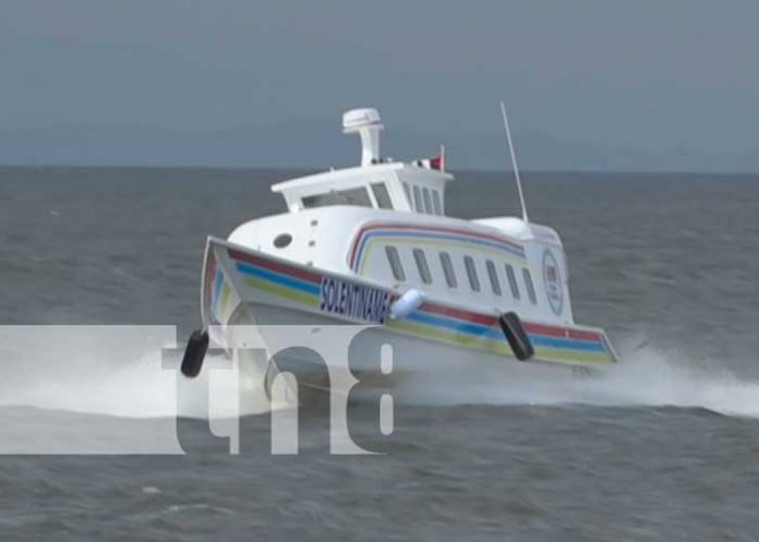 Foto: ¡Más rápido que veloz! Transbordador fomenta el turismo y crecimiento económico en Rivas / TN8