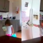 Madre sorprendida descubre a su hija hablando con un fantasma