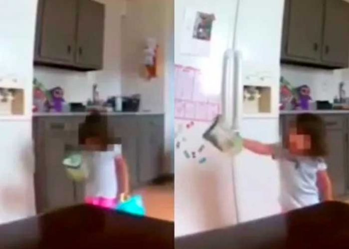 Madre sorprendida descubre a su hija hablando con un fantasma