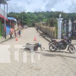 Colisión de motocicletas en Wiwilí, deja a una persona herida en Nueva Segovia Foto: Colisión de motocicletas en Wiwilí deja a una persona herida en Nueva Segovia/TN8