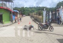 Colisión de motocicletas en Wiwilí, deja a una persona herida en Nueva Segovia Foto: Colisión de motocicletas en Wiwilí deja a una persona herida en Nueva Segovia/TN8