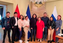 Encuentro con estudiantes Nicaragüenses en Rusia