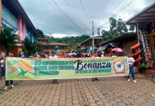 Foto:Actividades de celebración por el 34 aniversario del Municipio de Bonanza/Cortesía