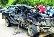 Aparatoso accidente de tránsito en Honduras Foto: Aparatoso accidente de tránsito en Honduras/TN8