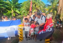 Familias de Bilwi contentas con puente peatonal
