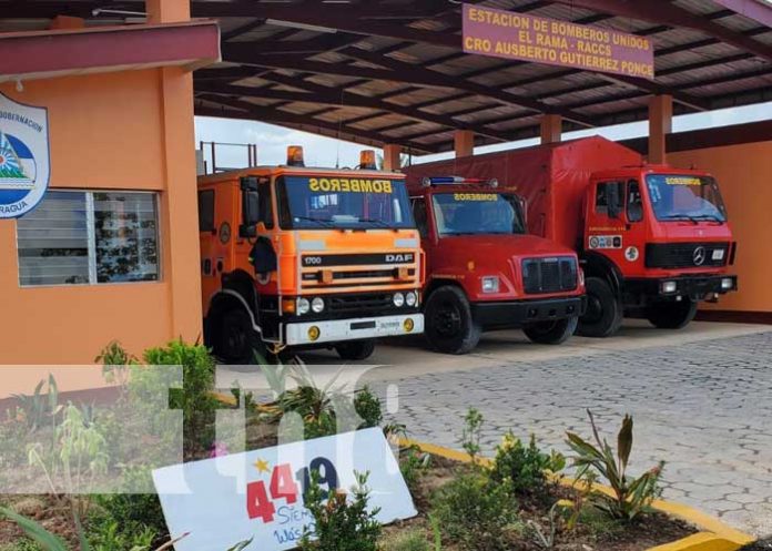 Foto: ¡La estación de bomberos 186 está lista para ser inaugurada en El Rama!/TN8
