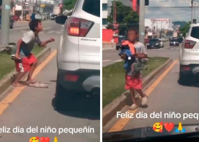 2 Foto: ¡Que tuany! sorprendió a un chatel en el día del niño en Honduras / cortesía