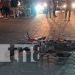 Foto: Peatón con serias lesiones tras ser impactado por un motociclista en Managua / TN8