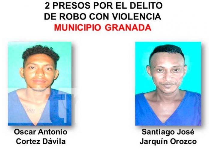 Foto: Ya se encuentran tras las rejas los presuntos delincuentes de Granada/TN8