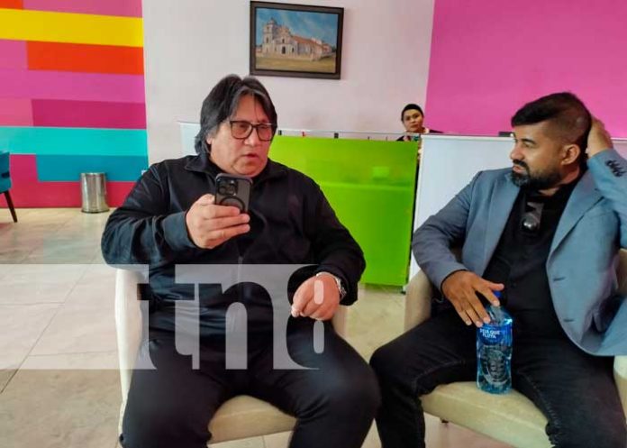 Foto: Roberto Orellana feliz de estar en Nicaragua /TN8