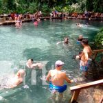 Avalancha de turistas visitan Ometepe en las vacaciones