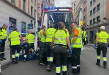 Una mujer es acuchillada en un hotel de Madrid en España Foto: Una mujer es acuchillada en un hotel de Madrid en España/cortesía