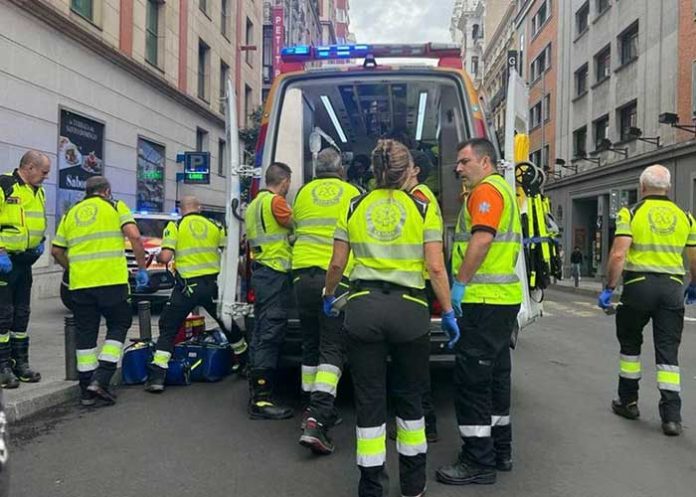 2 Foto: Una mujer es acuchillada en un hotel de Madrid en España/cortesía