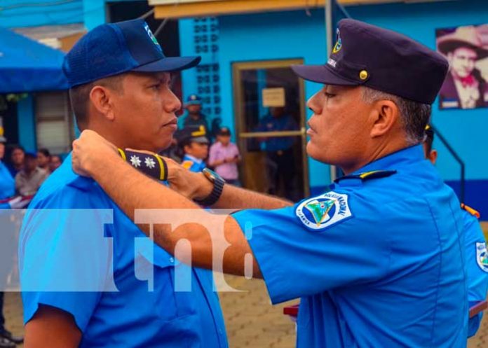 2 Foto: Nicaragua: Más agentes de la Policía Nacional reciben ascenso en grado / TN8