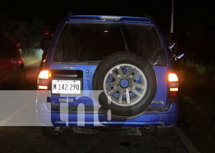 Foto: Conductor se estrella contra un semoviente en Jalapa / TN8