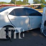 ¡Vivos de puro milagro! Pareja Ilesa tras impactar con un camión en Masaya