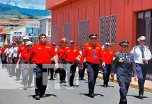 Bomberos de Matagalpa celebran 60 años de valentía y servicio Foto: Bomberos de Matagalpa /cortesía