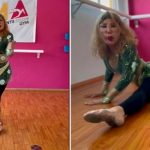 ¡UPS! Lyn May se destapa la "jícara" al caer como piñata al suelo