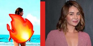 ¡Adiós a la niña! Daniela Luján comparte fotografía desde playa nudista