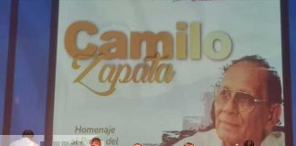 Foto: Homenaje a Camilo Zapata /TN8