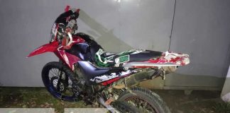 Foto; “Imprudentes a bordo” de una motocicleta hasta el mero bollo en Masaya/TN8