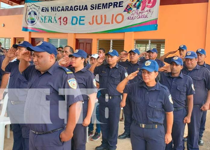 Foto: Nueva estación de bomberos en El Rama /TN8