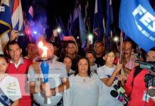 Autoridades de Granada reciben y entregan la antorcha a autoridades de Rivas Autoridades de Granada reciben y entregan la antorcha a autoridades de Rivas