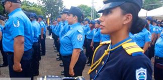 Policía Nacional en Managua, un paso al frente