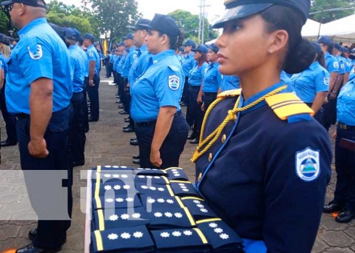 Policía Nacional en Managua, un paso al frente