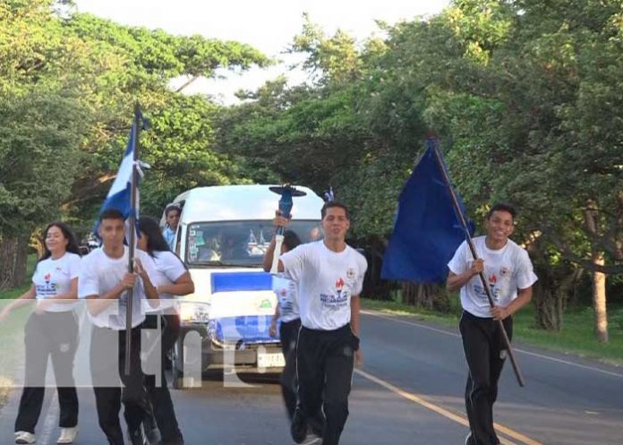 Nicaragua entrega antorcha de la libertad