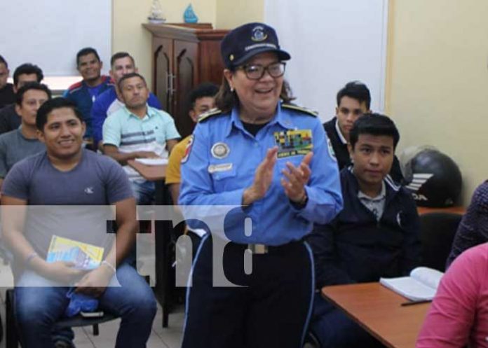 Foto: Inauguran el aula virtual de educación vial número 224 en Masaya / TN8