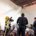 Foto: Incendio en Mercado Oriental /TN8